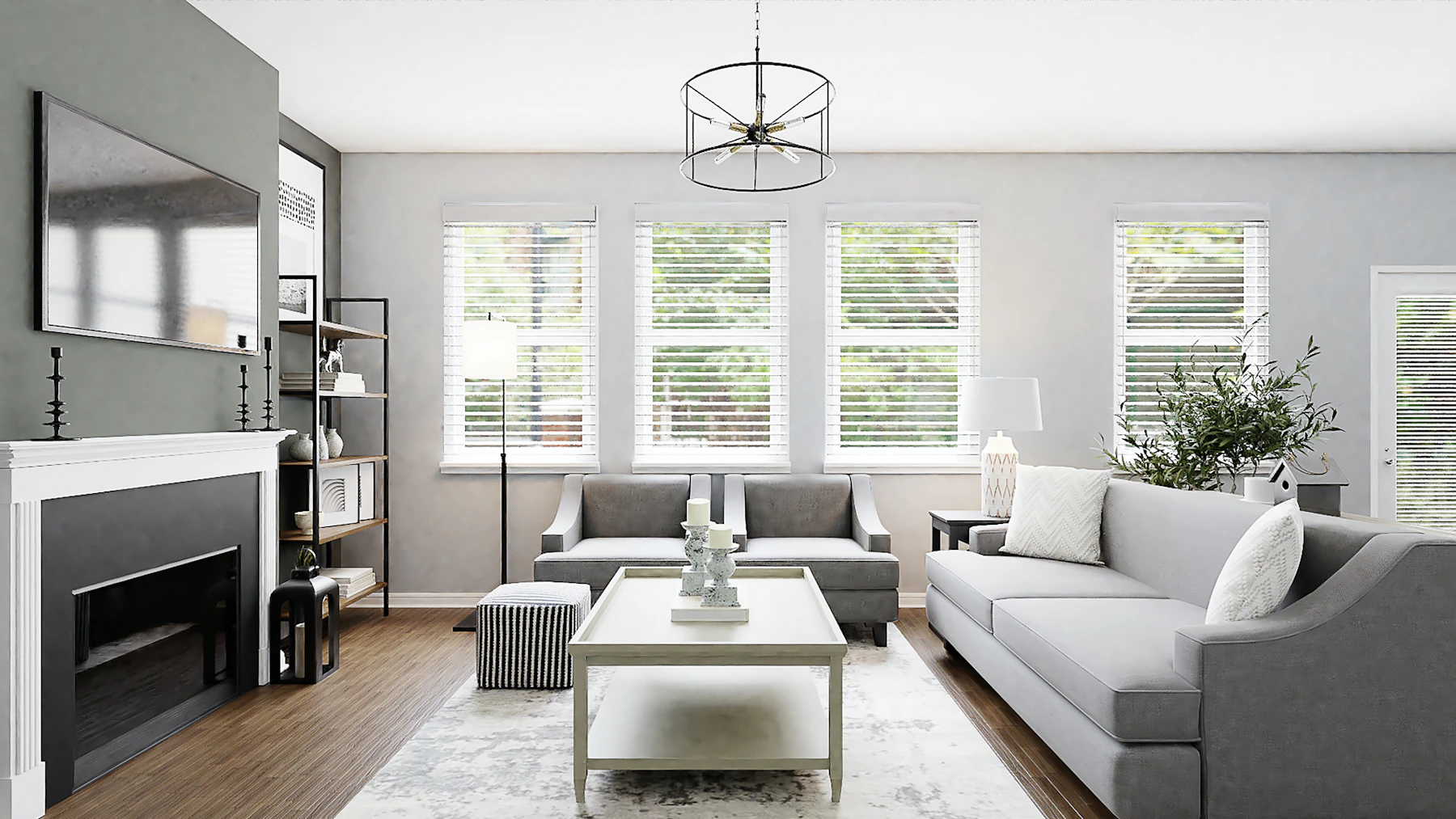 Penthouse Prosta — detal wnętrza